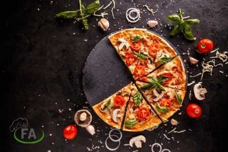 bandeja redonda para pizza multiusos y apta para lavavajillas bandeja para horno de pizza para servir 26 cm Juego de 2 bandejas para pizza de acero inoxidable TeamFar saludable y duradera 